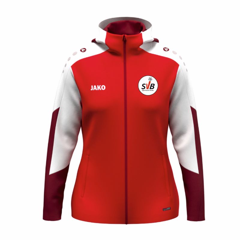 SV Brake Kapuzenjacke Damen Rot
