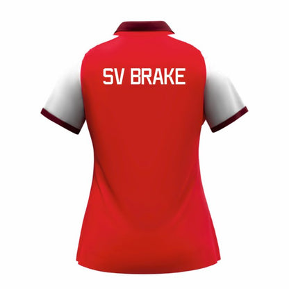 SV Brake Polo Damen Rot