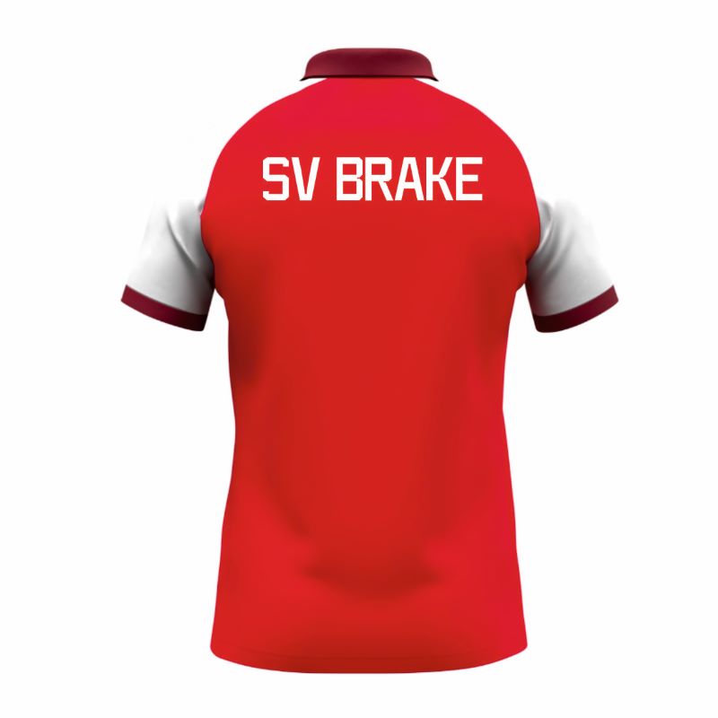 SV Brake Polo Unisex Rot