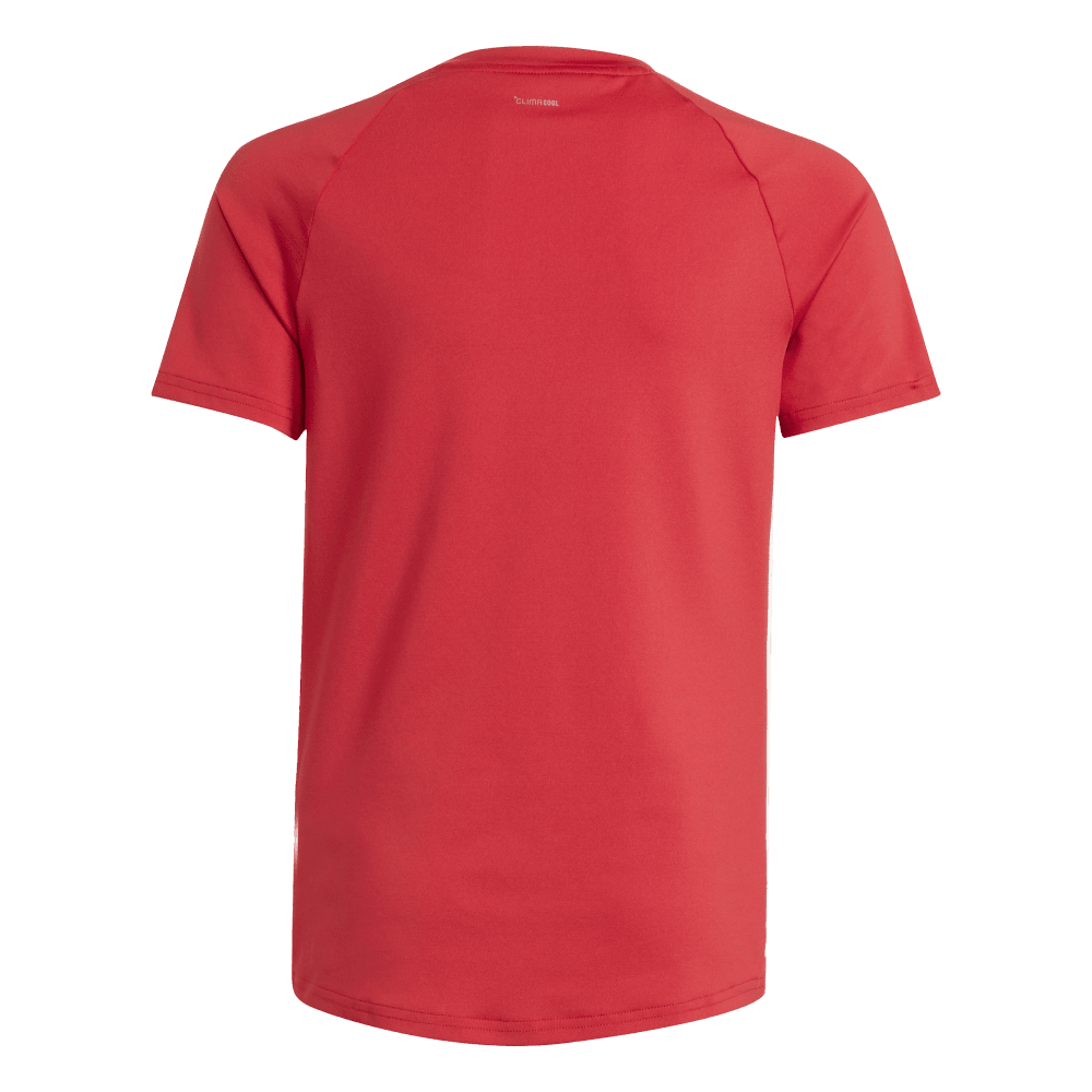 ADIDAS Hilo Ss Y Kind (team power red 2) - Back Center View
