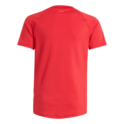 ADIDAS Hilo Ss Y Kind (team power red 2) - Back Center View