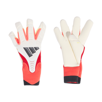 ADIDAS Predator Pro Hybrid Promo Torwarthandschuh (white/lucid red/black) - Front Center View