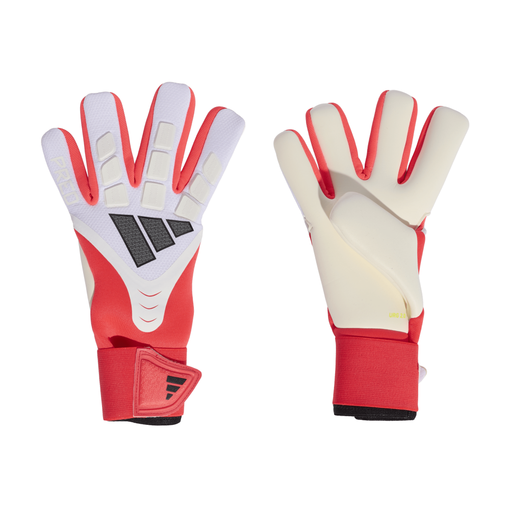 ADIDAS Predator Competition Torwarthandschuh (white/lucid red/black) - Front Center View