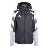 ADIDAS Tiro 26 Competition Allwetterjacke Damen (black/light onix/white) - Front Center View