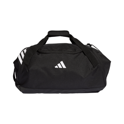 ADIDAS Tiro Duffelbag M (black/white) - Front Center View