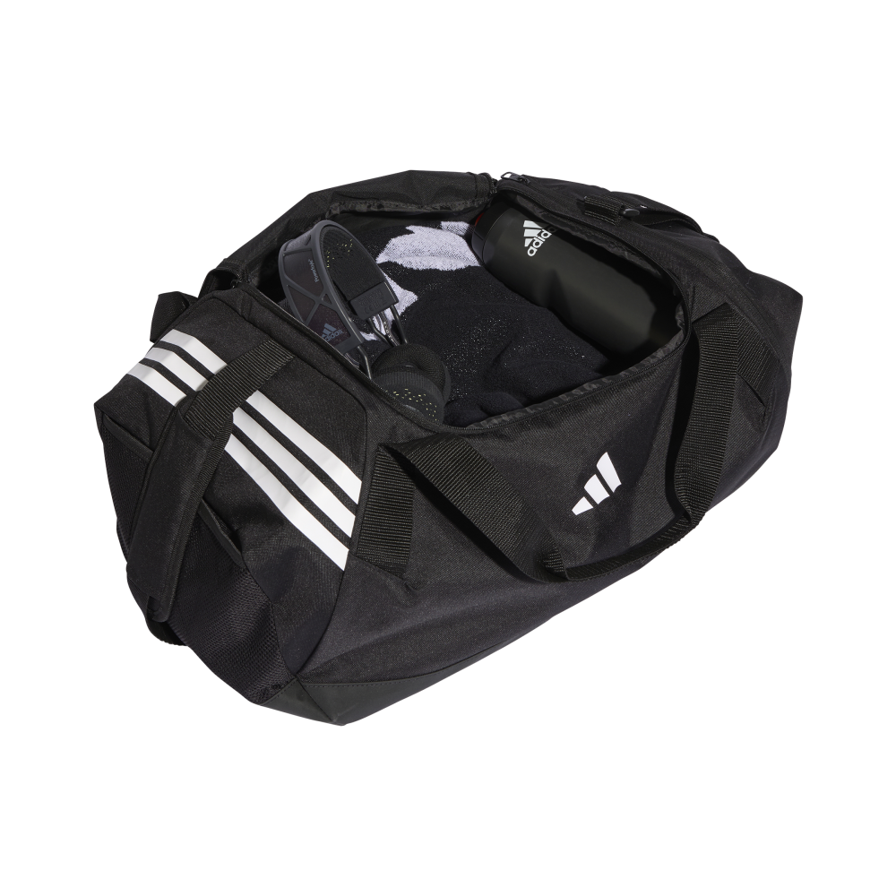 ADIDAS Tiro Duffelbag M (black/white) - Front Inside View
