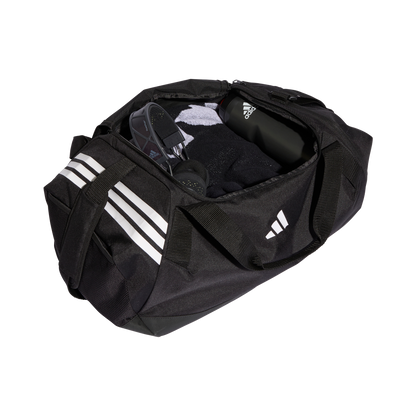 ADIDAS Tiro Duffelbag M (black/white) - Front Inside View