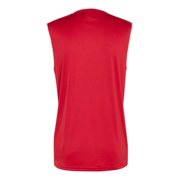 ADIDAS Entrada26 Trikot, Ärmellos Herren (team power red 2/white) - Back Center View