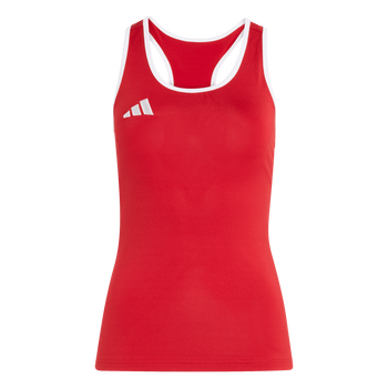 ADIDAS Ent26 Tank Top Damen (team power red 2/white) - Front Center View