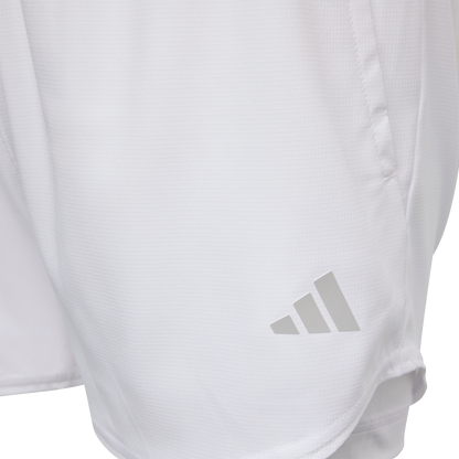 ADIDAS Girls Club Tennis Climacool Shorts Kind (WHITE) - Detail View 3