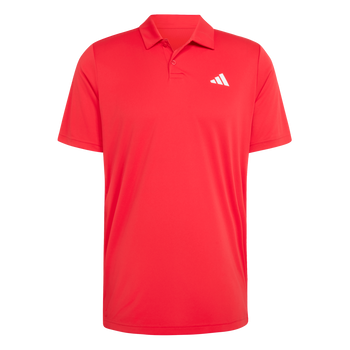 ADIDAS Club Tennis Poloshirt Herren (pure ruby) - Front Center View