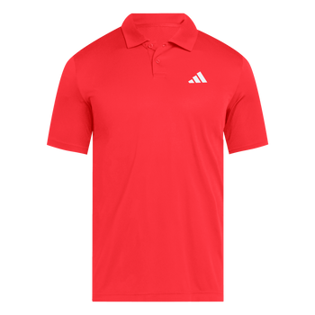 ADIDAS Club Tennis Poloshirt Herren (pure ruby) - Front View