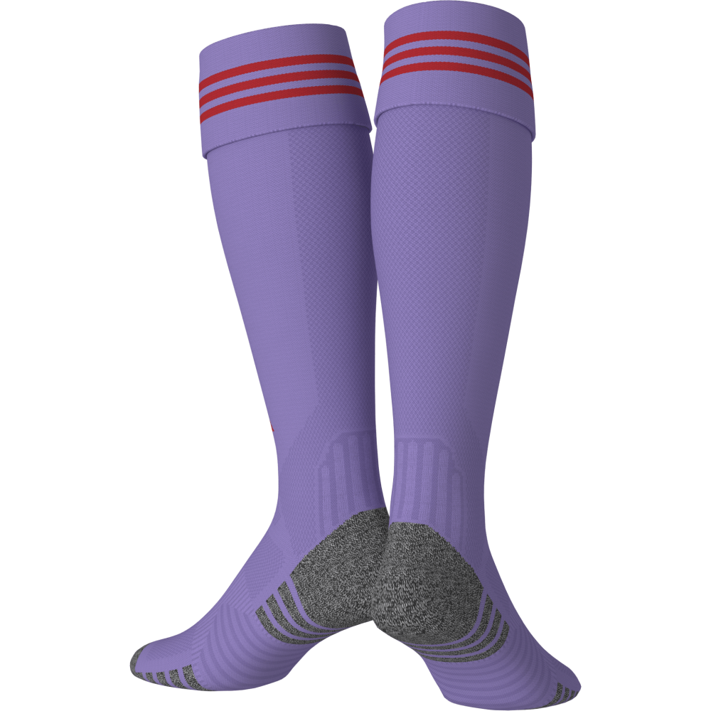 ADIDAS Adi 26 Socken (violet fusion/active red) - Back View