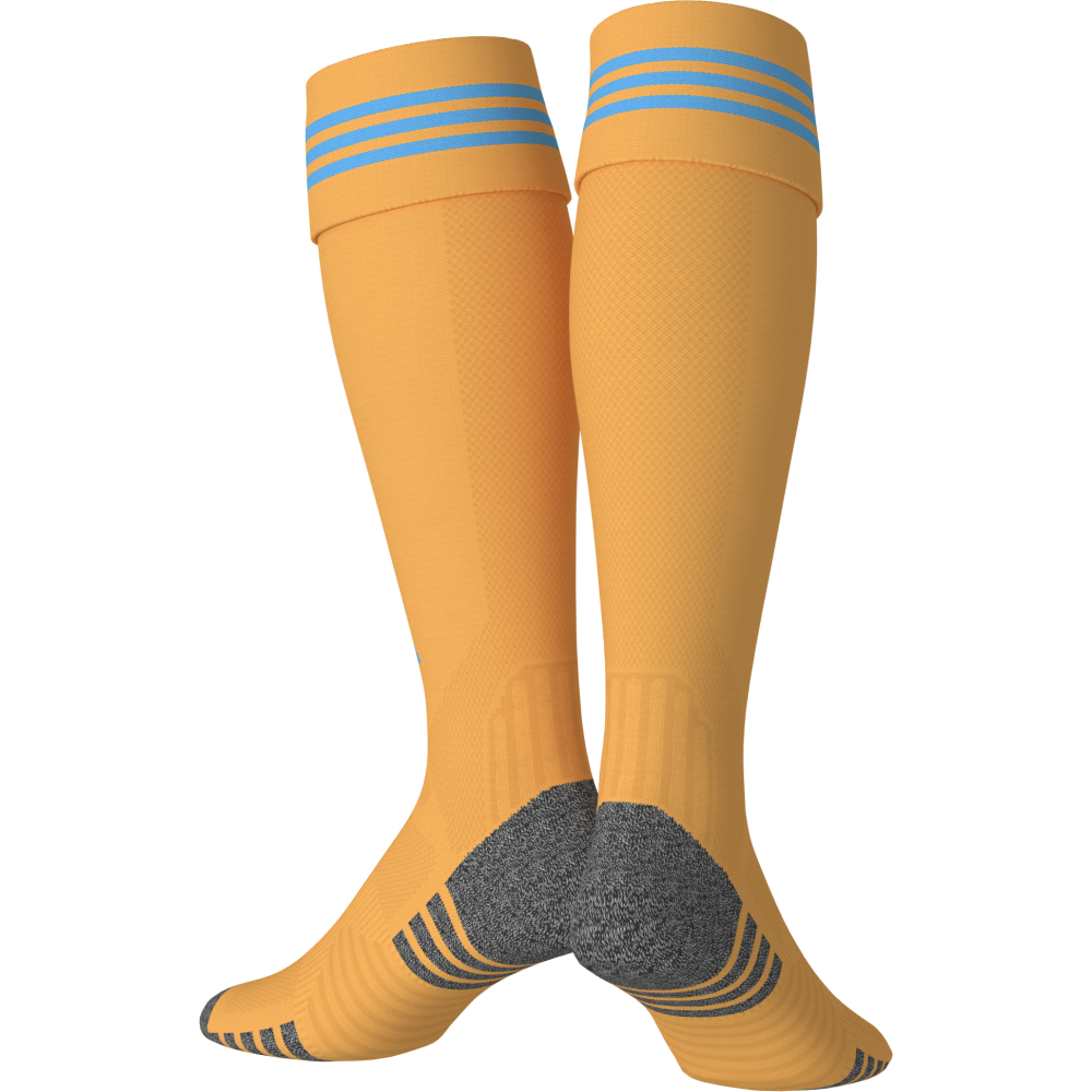 ADIDAS Adi 26 Socken (real gold/Lucid Aquamarine) - Back View