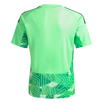 ADIDAS Tiro26 Competition Kurzarm-Torwarttrikot Kind (lime burst) - Back Center View