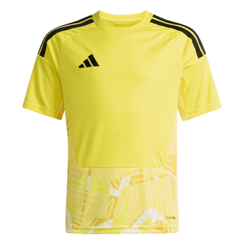 ADIDAS Tiro26 Competition Kurzarm-Torwarttrikot Kind (bright yellow) - Front Center View
