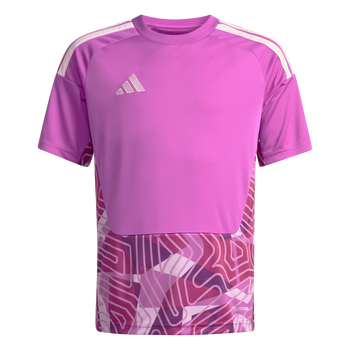 ADIDAS Tiro26 Competition Kurzarm-Torwarttrikot Kind (flash pink) - Front Center View