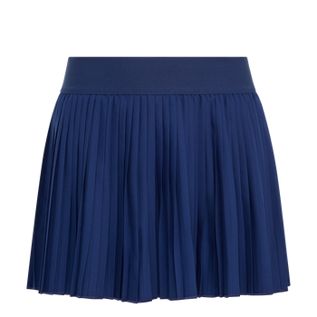 ADIDAS Club Climacool Pleated Kids Tennisrock (dark blue) - Front View