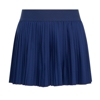 ADIDAS Club Climacool Pleated Kids Tennisrock (dark blue) - Front Center View