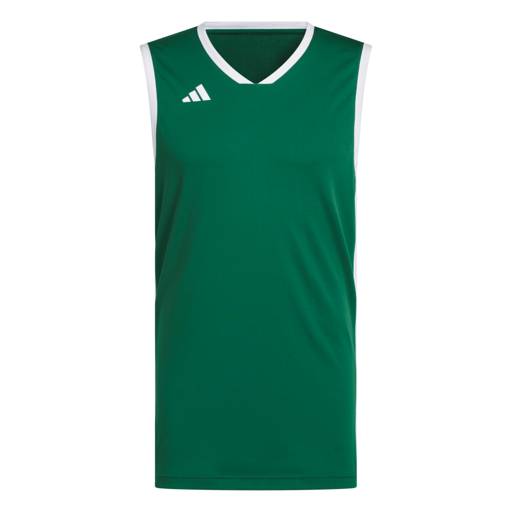 ADIDAS 3G Speed Basketballtrikot Zum Wenden Herren (team dark green/white) - Front Center View