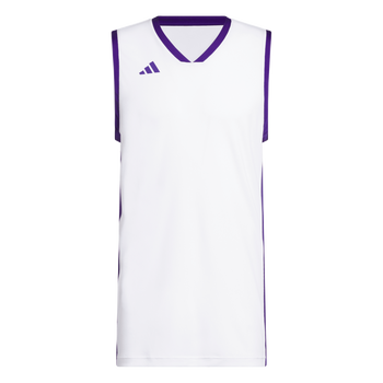 ADIDAS 3G Speed Basketballtrikot Zum Wenden Herren (white/team colleg purple) - Front View