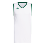ADIDAS 3G Speed Basketballtrikot Zum Wenden Herren (white/team dark green) - Front View