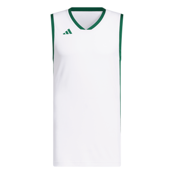 ADIDAS 3G Speed Basketballtrikot Zum Wenden Herren (white/team dark green) - Front View