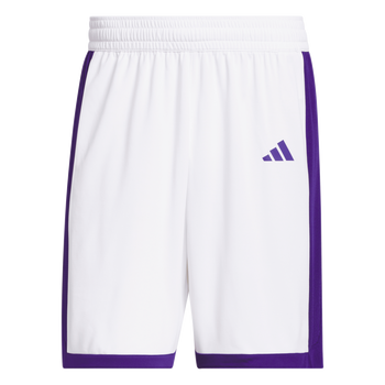 ADIDAS 3G Speed Basketballshorts Im Wendedesign Herren (white/team colleg purple) - Front View