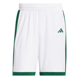 ADIDAS 3G Speed Basketballshorts Im Wendedesign Herren (white/team dark green) - Front View