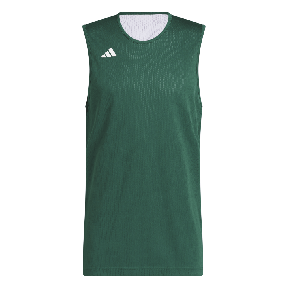 ADIDAS 3G Speed Basketball Aeroready Wendetrikot Herren (team dark green/white) - Front View