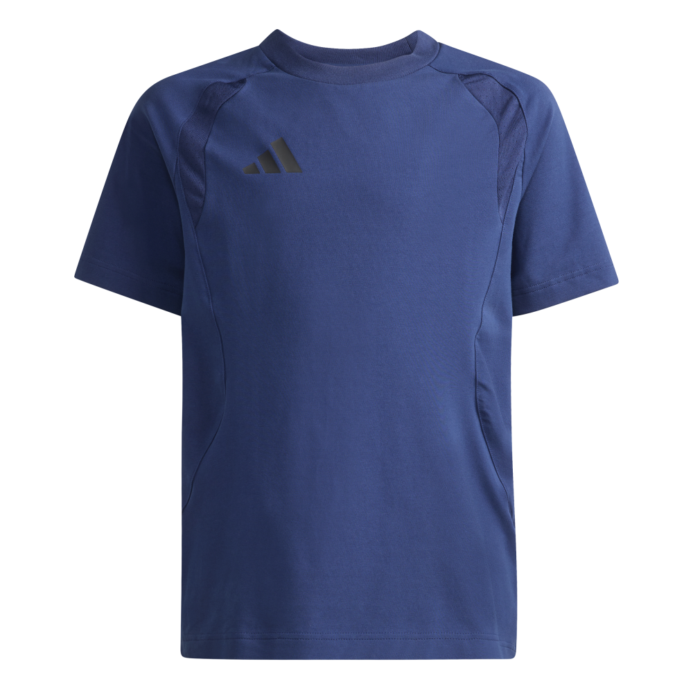 ADIDAS Tiro Travel Kids T-Shirt (team navy blue 2/black) - Front Center View