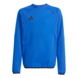 ADIDAS Tiro Travel Kids Sweatshirt Mit Rundhalsausschnitt (team royal blue/black) - Front Center View