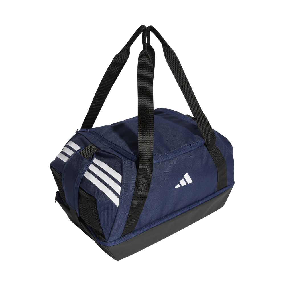 ADIDAS Tiro Dufflebag S Mit Bodenfach (team navy blue 2/white) - Front Side Lateral View