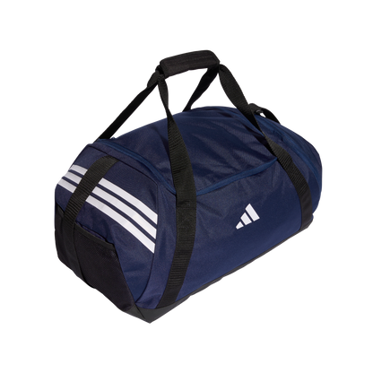 ADIDAS Tiro Duffelbag M (team navy blue 2/white) - Front Side Lateral View