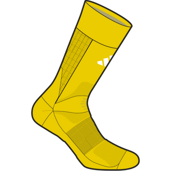 ADIDAS Adidas Football Crew Performance Cushioned Socken (team yellow/white) - Standard View