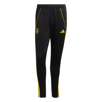 ADIDAS Sr Trg Pant M Herren (black/super yellow) - Front Center View
