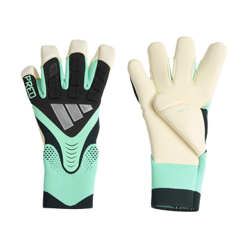 ADIDAS Pred Gl Pro St (black/pulse mint/silver met.) - Front Center View