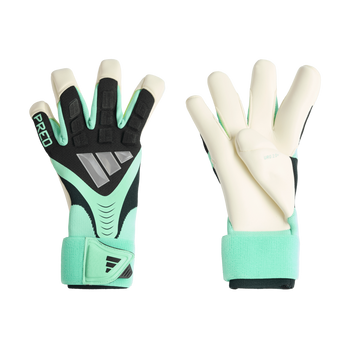 ADIDAS Pred Gl Pro Hys (black/pulse mint/silver met.) - Front Center View