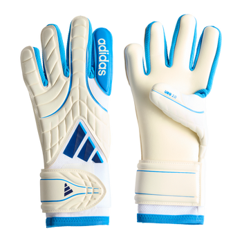 ADIDAS Copa Gl Pro J (white/Lucid Ray Blue/dark blue) - Front Center View