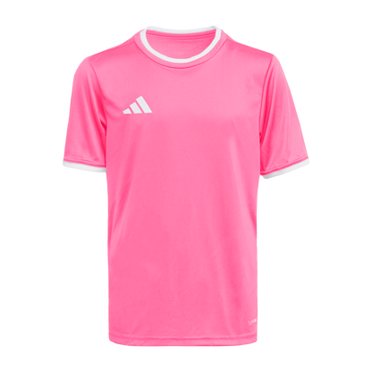 ADIDAS Entrada26 Trikot Kids (solar pink/white) - Front View