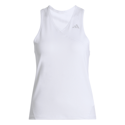 ADIDAS Club Tennis Climacool Tanktop Mit V-Ausschnitt Damen (white) - Front Center View