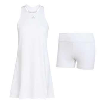 ADIDAS Club Tennis Climacool Kleid Damen (white) - Front Center View