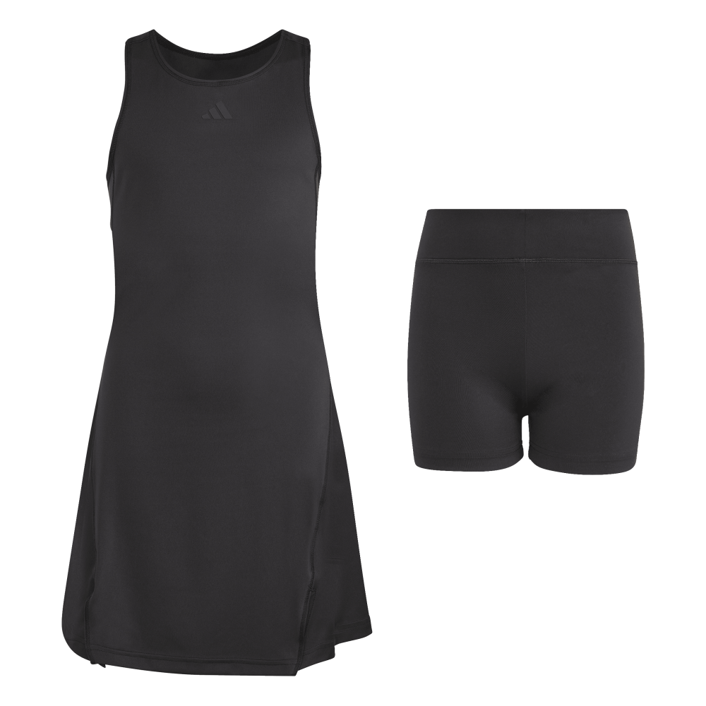 ADIDAS Girls Club Tennis Climacool Kleid Kind (black) - Front View
