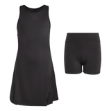 ADIDAS Girls Club Tennis Climacool Kleid Kind (black) - Front View