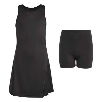 ADIDAS Girls Club Tennis Climacool Kleid Kind (black) - Front View