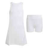 ADIDAS Girls Club Tennis Climacool Kleid Kind (white) - Front View
