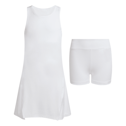 ADIDAS Girls Club Tennis Climacool Kleid Kind (white) - Front View