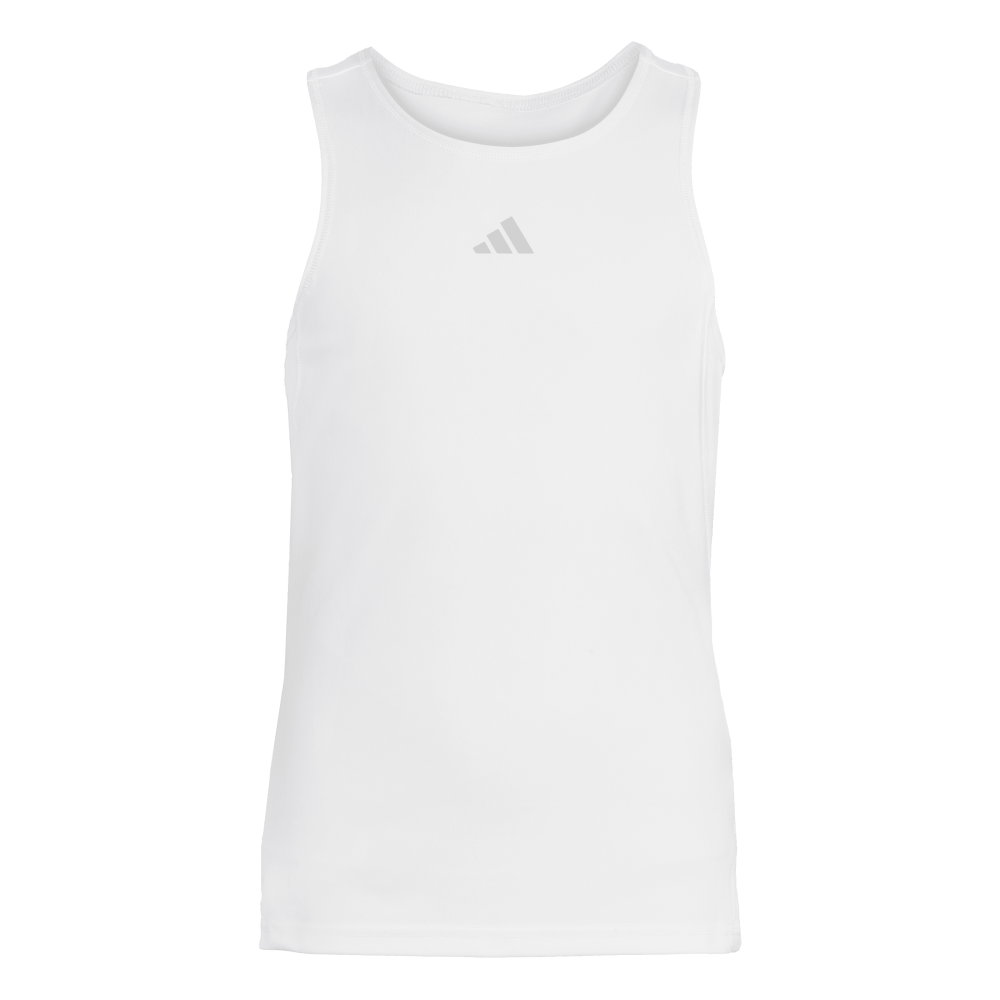 ADIDAS Girls Club Tennis Climacool Tanktop Kind (white) - Front View