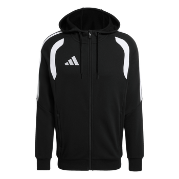 ADIDAS Tiro26 League Sweat Full Zip Hoodie Herren (black/white) - Front Center View