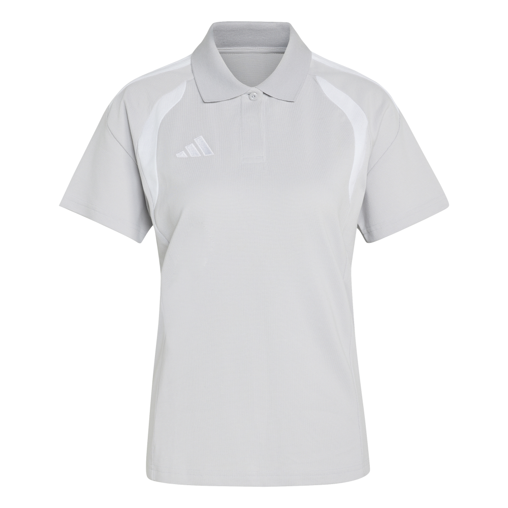 ADIDAS Tiro26 League Poloshirt Damen (team light grey/white) - Front Center View